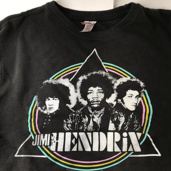 Junk Food Clothing Other - NEW! Junk Food Tees Jimmy Jimmie Hendrix Black Sweatshirt